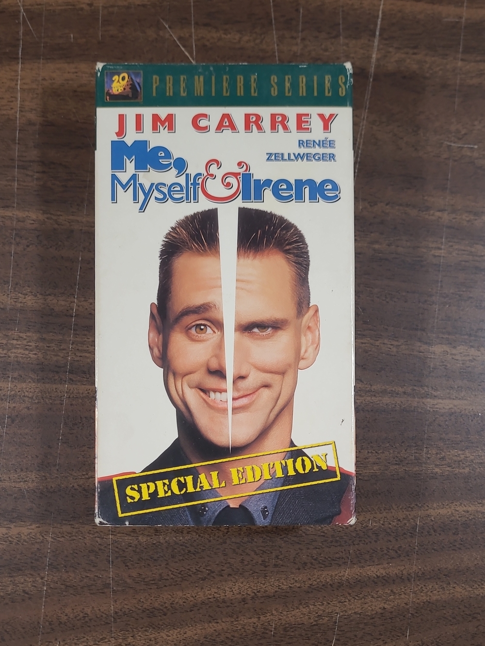 Jim Carrey Me, Myself & Irene Special Edition VHS - White Cover